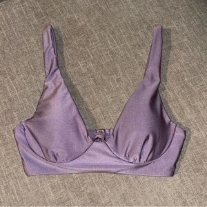 NWOT Chelsea & Violet Lavender Swimsuit Top